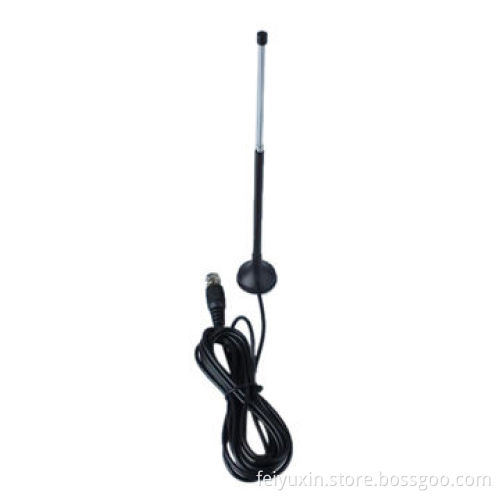 DVB-T Telescopic Antenna with F Male, RG174 Cable
